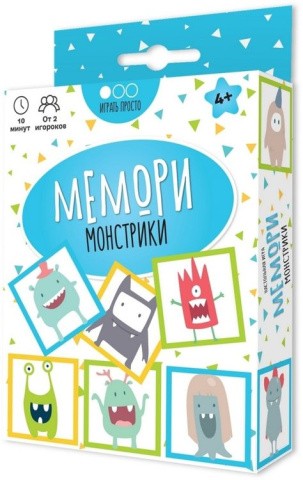 Настольная игра Мемори Монстрики