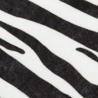 Фетр декоративный с рисунком «Зебра», мягкий, 1 мм, 30х45 см ± 2 см, Blitz
