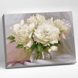 Картина по номерам «Бузин. Нежные пионы» Картина по номерам «Бузин. Нежные пионы»