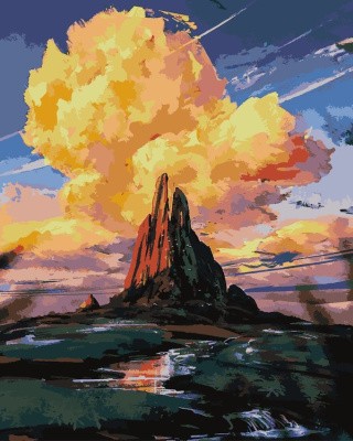 Картина по номерам «Вершина Аро» Картина по номерам «Вершина Аро»