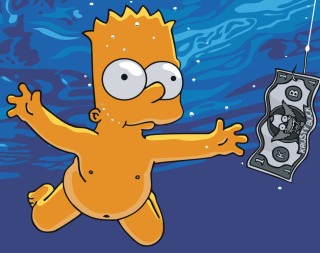 Картина по номерам «Simpsons Симпсоны: Барт Нирвана»