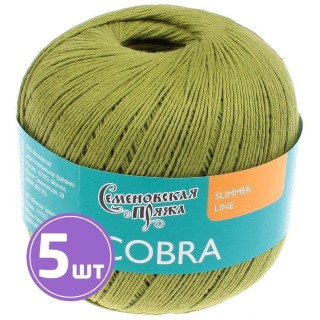 Пряжа Семеновская Cobra (30010), фисташковый 5 шт. по 100 г Пряжа Семеновская Cobra (30010), фисташковый 5 шт. по 100 г