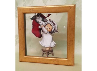 Рамка-аквариум с прозрачным дном для папертоли