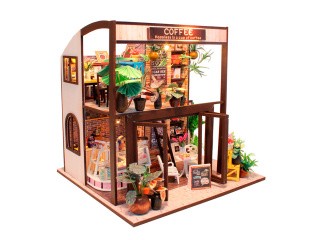 Набор для создания миниатюры (румбокс) «Coffee House» Набор для создания миниатюры (румбокс) «Coffee House»