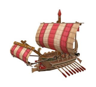 Сборная модель REZARK «Римский военный корабль»