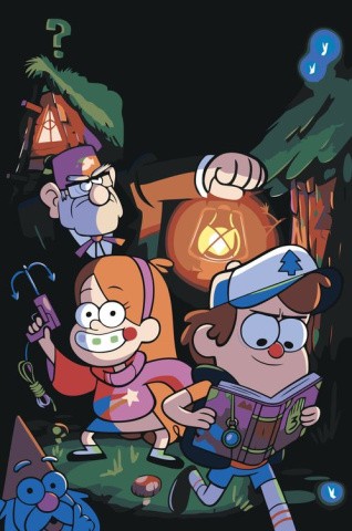 Картина по номерам «Gravity Falls Гравити Фолз: Мейбл, Диппер и Стэн»