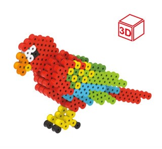 Термомозаика «Попугай 3D»