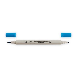 Акварельный маркер-кисть, 0.8 мм - 2 мм, кисть/круглое тонкое, морскаяволна (Indian Blue), VISTA-ARTISTA