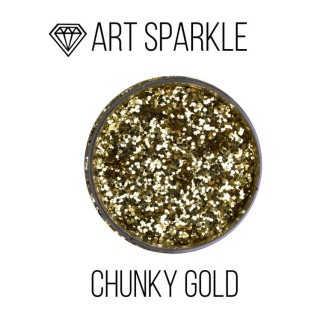 Глиттер крупный Chunky Gold, 50 г, Craftsmen.store