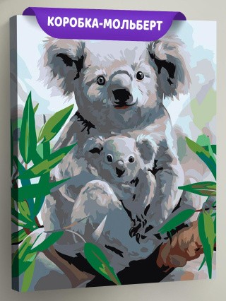 Картина по номерам «Коала»