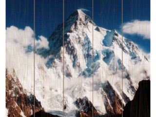 Картина по номерам по дереву Paintboy «Эверест № 1»