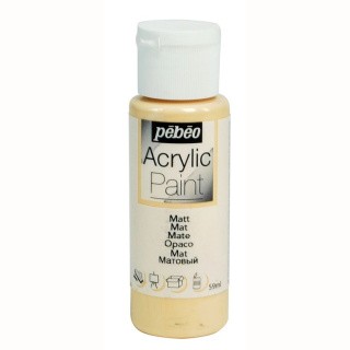 Краска акриловая Pebeo Acrylic Paint декоративная матовая (Телесный), 59 мл