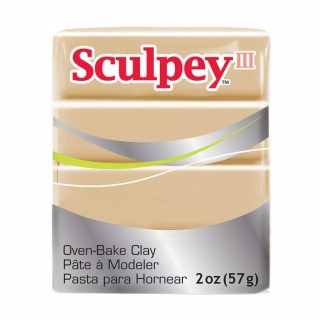Полимерная глина Sculpey III, цвет: 301 каштановый, 42 г