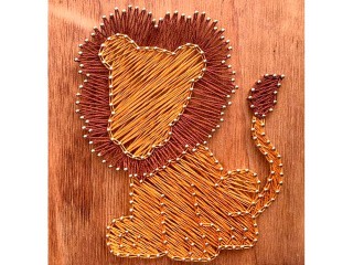 Набор для творчества STRING ART «Львенок» Набор для творчества STRING ART «Львенок»