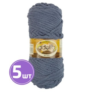 Пряжа Adelia MIMI (11), синий, 5 шт. по 100 г Пряжа Adelia MIMI (11), синий, 5 шт. по 100 г