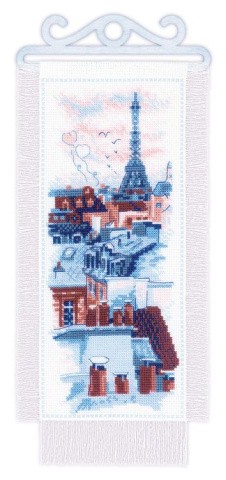 Набор для вышивания «Крыши Парижа»