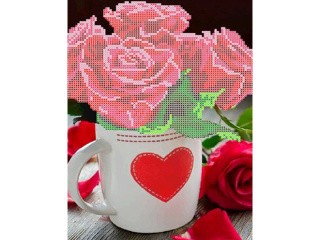 Набор вышивки бисером «Розы для любимой»
