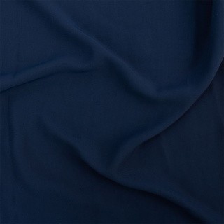 Ткань блузочная Poly Chiffon, 84 г/м2, 1,5 м х 147 см, цвет: синий, Gamma