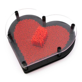Экспресс-скульптор «Pinart» Сердце Стандарт (18x18), красный