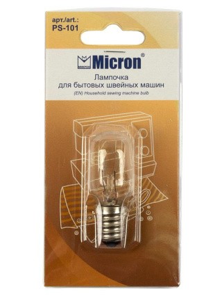 Лампочка овальная, 56 мм, Micron