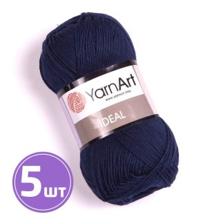 Пряжа YarnArt Ideal (241), темно-синий, 5 шт. по 50 г
