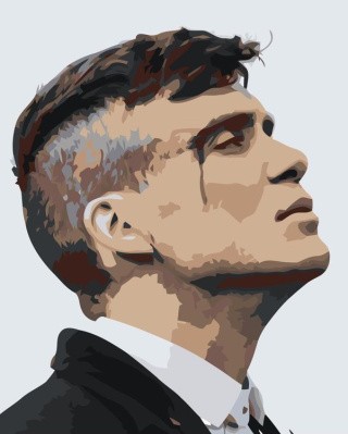 Картина по номерам «Острые козырьки» Картина по номерам «Острые козырьки»