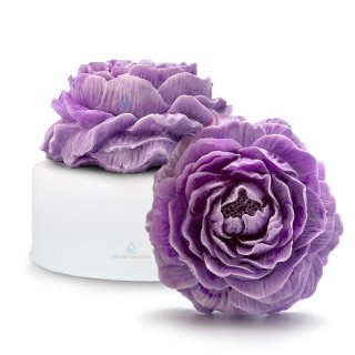 Силиконовый молд - Пион, d 7 см, 1 шт. Силиконовый молд - Пион, d 7 см, 1 шт.