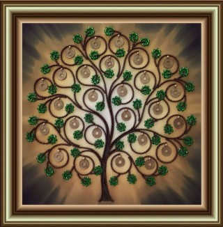 Набор для вышивания бусинами «Денежное дерево»