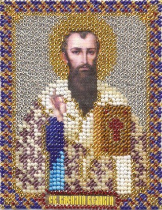 Набор для вышивания «Икона Святого Василия Великого»
