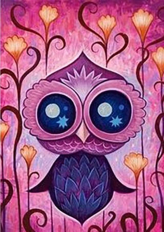 Алмазная вышивка «Совушка Лея» Алмазная вышивка «Совушка Лея»