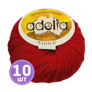 Пряжа Adelia FIONA (222), красный, 10 шт. по 50 г Пряжа Adelia FIONA (222), красный, 10 шт. по 50 г