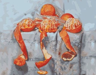 Картина по номерам «Мандарины» Картина по номерам «Мандарины»