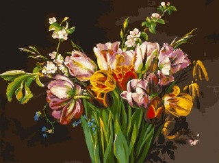 Картина по номерам «Голландские тюльпаны»