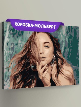 Картина по номерам «Певица Мари Краймбрери: портрет 40x50» Картина по номерам «Певица Мари Краймбрери: портрет 40x50»