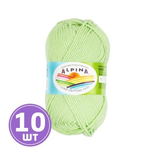 Пряжа Alpina NANA (10), салатовый, 10 шт. по 50 г Пряжа Alpina NANA (10), салатовый, 10 шт. по 50 г