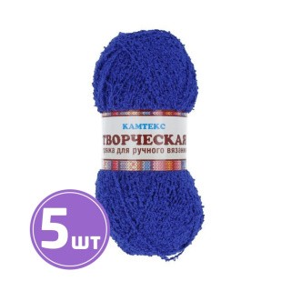 Пряжа Камтекс Творческая (019), василек, 5 шт. по 100 г Пряжа Камтекс Творческая (019), василек, 5 шт. по 100 г