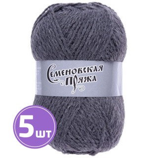 Пряжа Семеновская Vulcan (42), маренго 5 шт. по 50 г Пряжа Семеновская Vulcan (42), маренго 5 шт. по 50 г