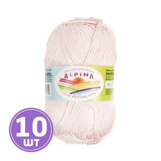 Пряжа Alpina ANABEL (003), светло-розовый, 10 шт. по 50 г