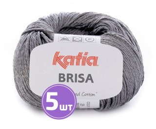 Пряжа Katia Brisa (26), серый, 5 шт. по 50 г Пряжа Katia Brisa (26), серый, 5 шт. по 50 г