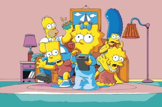 Картина по номерам «Simpsons Симпсоны: Семья на диване 2»
