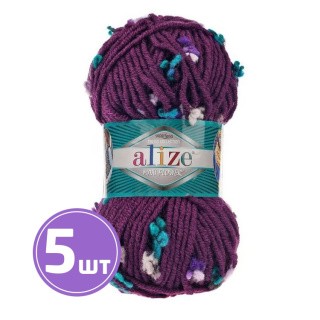 Пряжа ALIZE Flower (5083), фант 9, 5 шт. по 100 г Пряжа ALIZE Flower (5083), фант 9, 5 шт. по 100 г