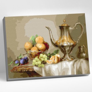 Картина по номерам «Бузин. Натюрморт с фруктами» Картина по номерам «Бузин. Натюрморт с фруктами»