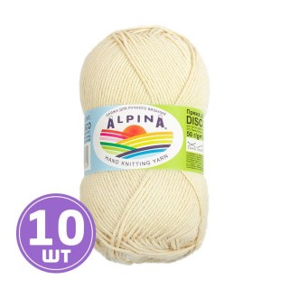 Пряжа Alpina DISCO (03), экрю, 10 шт. по 50 г Пряжа Alpina DISCO (03), экрю, 10 шт. по 50 г
