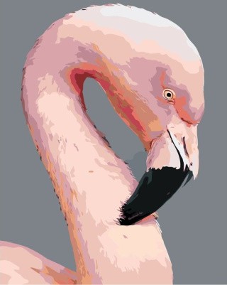 Картина по номерам «Фламинго» Картина по номерам «Фламинго»