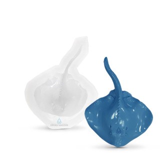 Силиконовый молд - Скат M, 11x8 см, 1 шт. Силиконовый молд - Скат M, 11x8 см, 1 шт.