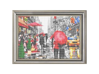 Рисунок на ткани «Такси» Рисунок на ткани «Такси»