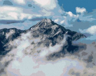 Картина по номерам «Утренняя вершина» Картина по номерам «Утренняя вершина»