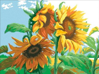 Алмазная вышивка «Подсолнухи» Алмазная вышивка «Подсолнухи»