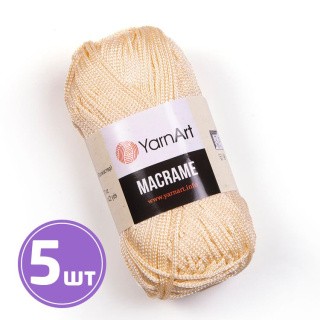 Пряжа YarnArt Macrame (165), кремовый, 5 шт. по 90 г