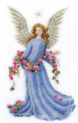 Набор для вышивания «Ангел с розами»